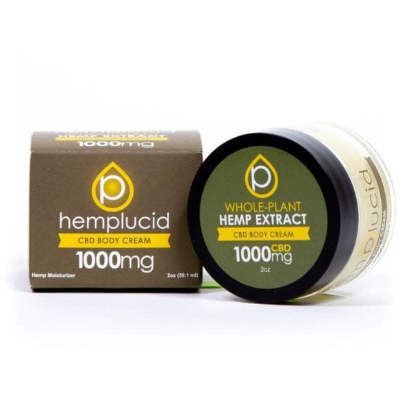 Hemplucid’s CBD Body Butter 1000mg