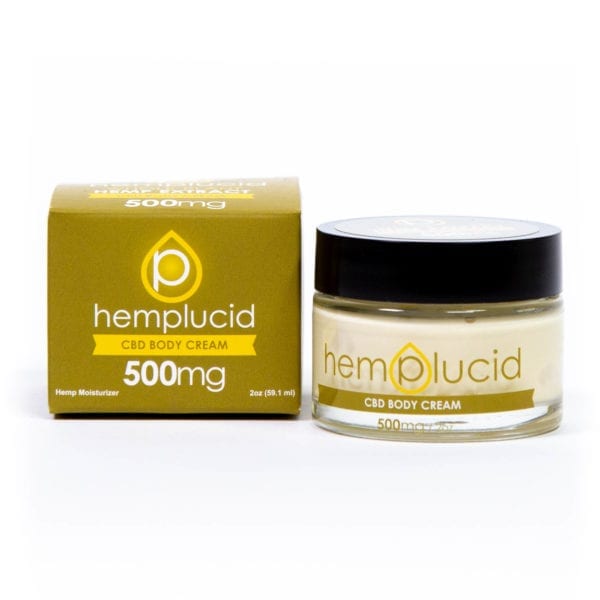 Hemplucid’s CBD Body Butter 500mg