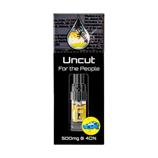 CBD For The People Uncut (200mg or 400mg) Cartridge with Terpenes