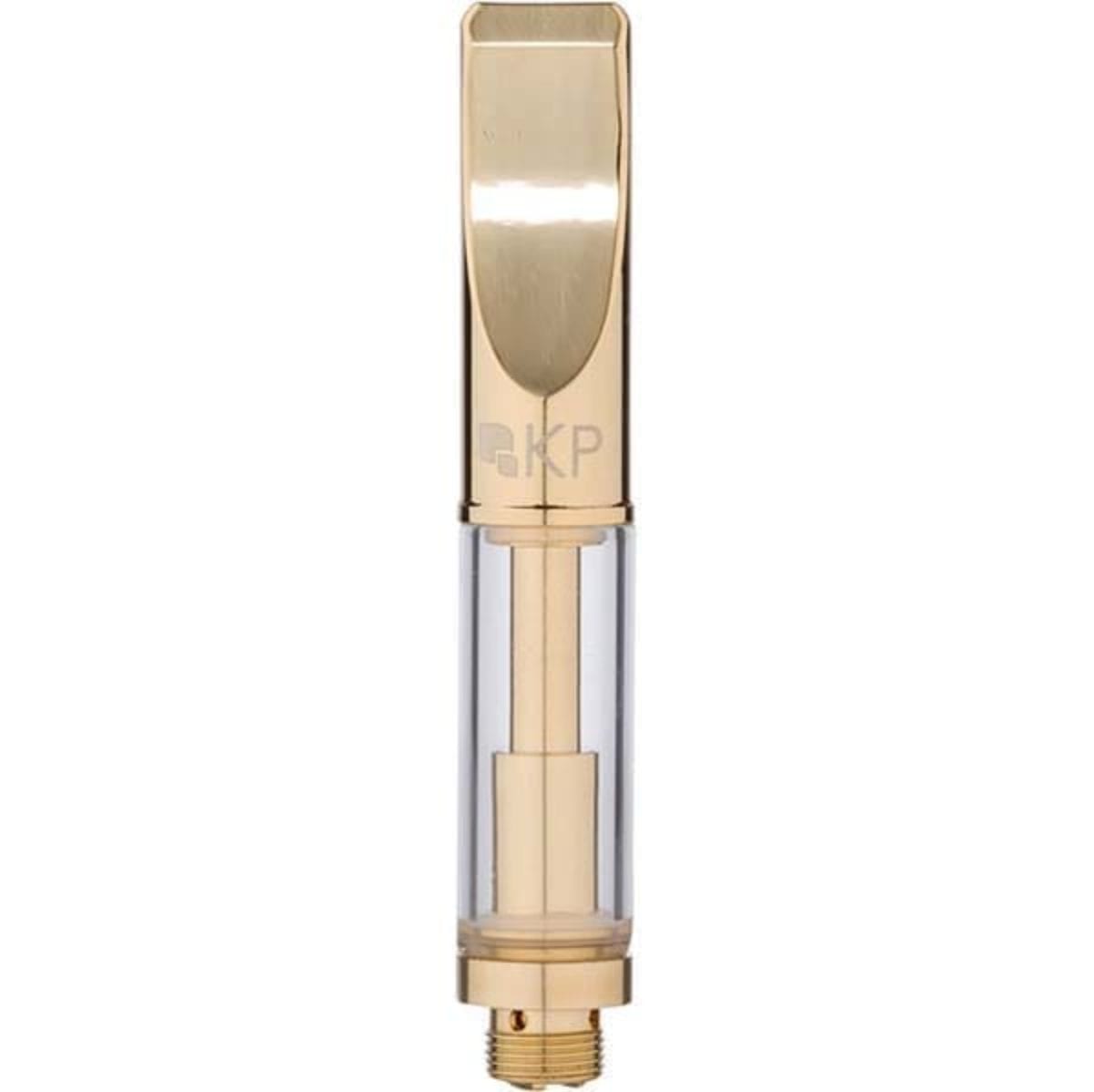 (Gold) Empty Cartridge with Wickless .5 ml 510 Thread (Glass)