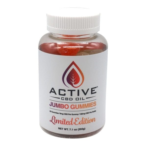 Active CBD Oil Jumbo Gummies 9mg per – Limited Edition