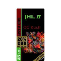 CBD Hash Sativa Black Hash - OG Kush
