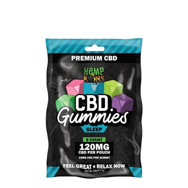 Hemp Bombs CBD Gummies Sample Pack (3 Packs – 8 Count)