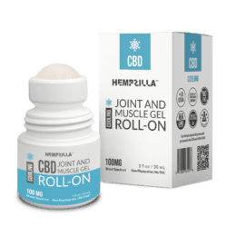 Hempzilla CBD Joint and Muscle Gel Roll-On 1oz 100mg