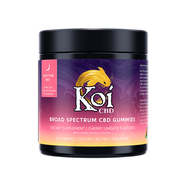 Koi CBD Gummies – Nighttime Rest 10MG CBD Per Piece (Choose mg)