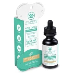 ECOPETS For Dogs 30ml (Peanut Butter) – CBD Oil for Dogs