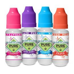Pure CBD Vape Juice 10ml 25mg (Choose Flavor)