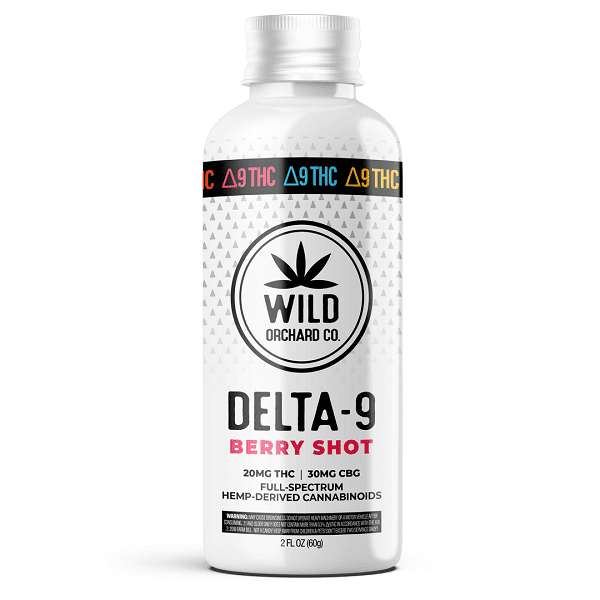 Delta-9 THC Berry Shot 2oz