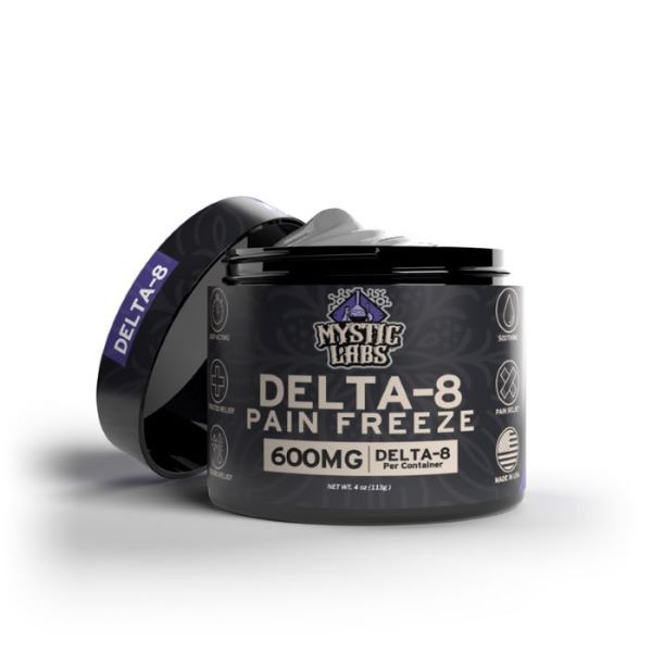 Mystic Labs™ Delta-8 Pain Relief Rub 4oz (600mg)