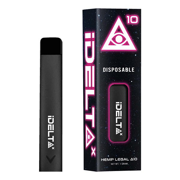 iDELT∆X Disposable Delta 10 Vape Pen Full Gram (Choose Flavor)