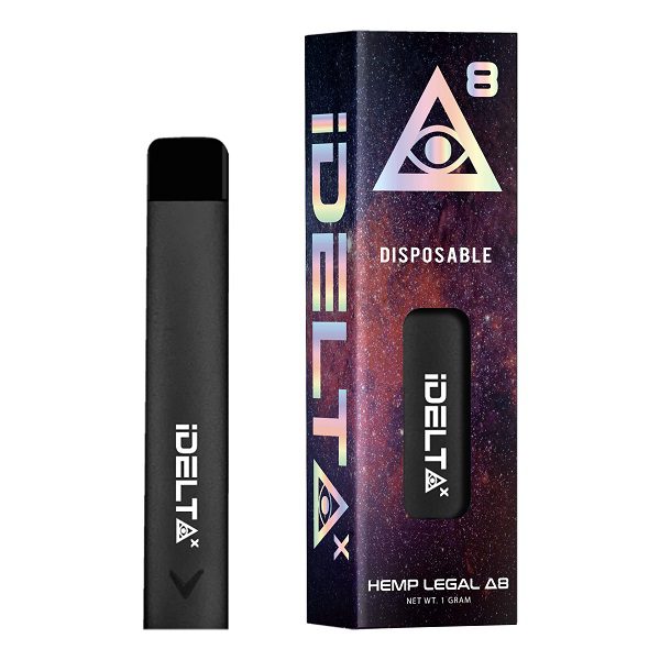 iDELT∆X Disposable Delta 8 Vape Pen Full Gram (Choose Flavor)