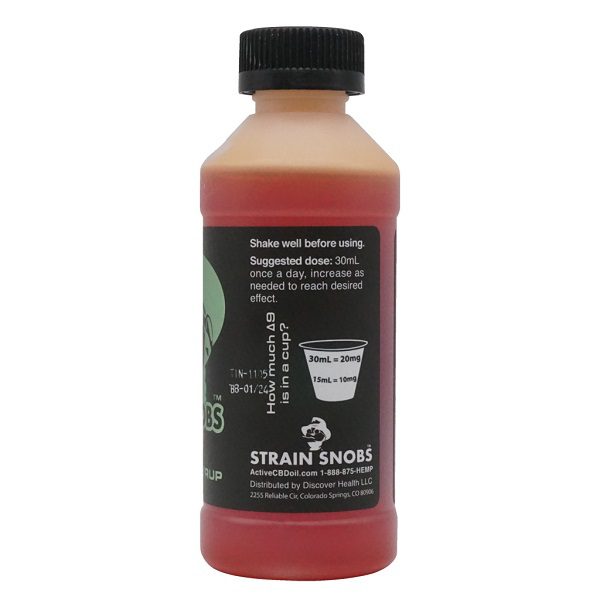 Strain Snobs Delta 9 Full Spectrum+ Sippin’ Syrup 160mg